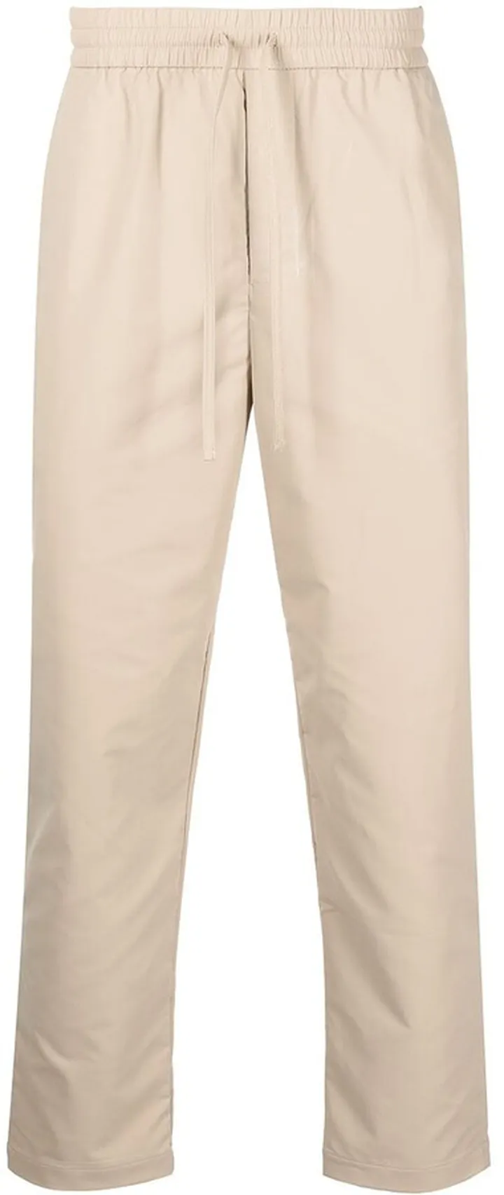 Kickin It drawstring straight-leg trousers