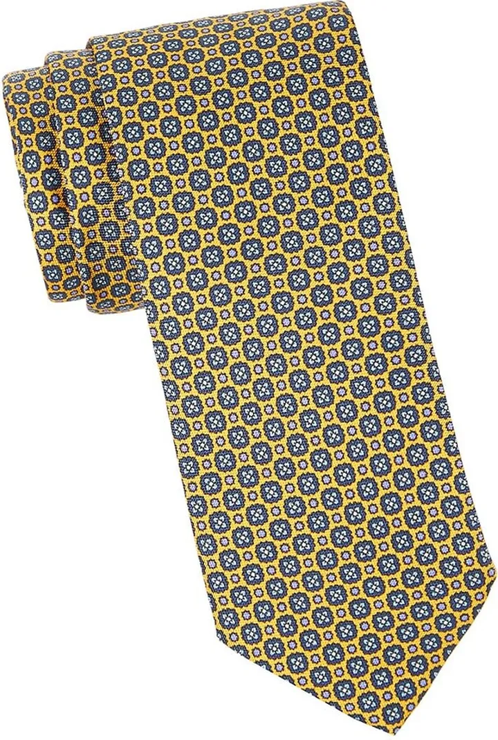 Pattern Silk Tie