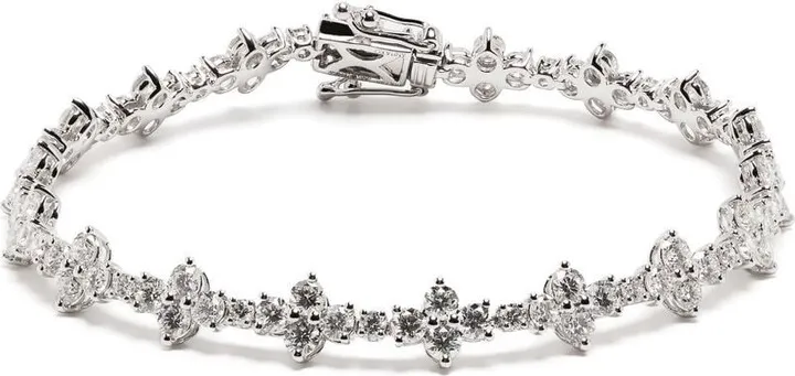 18kt White Gold Diamond Tennis Bracelet