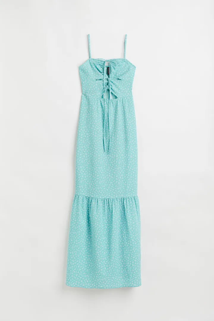 Long Cut-out Dress