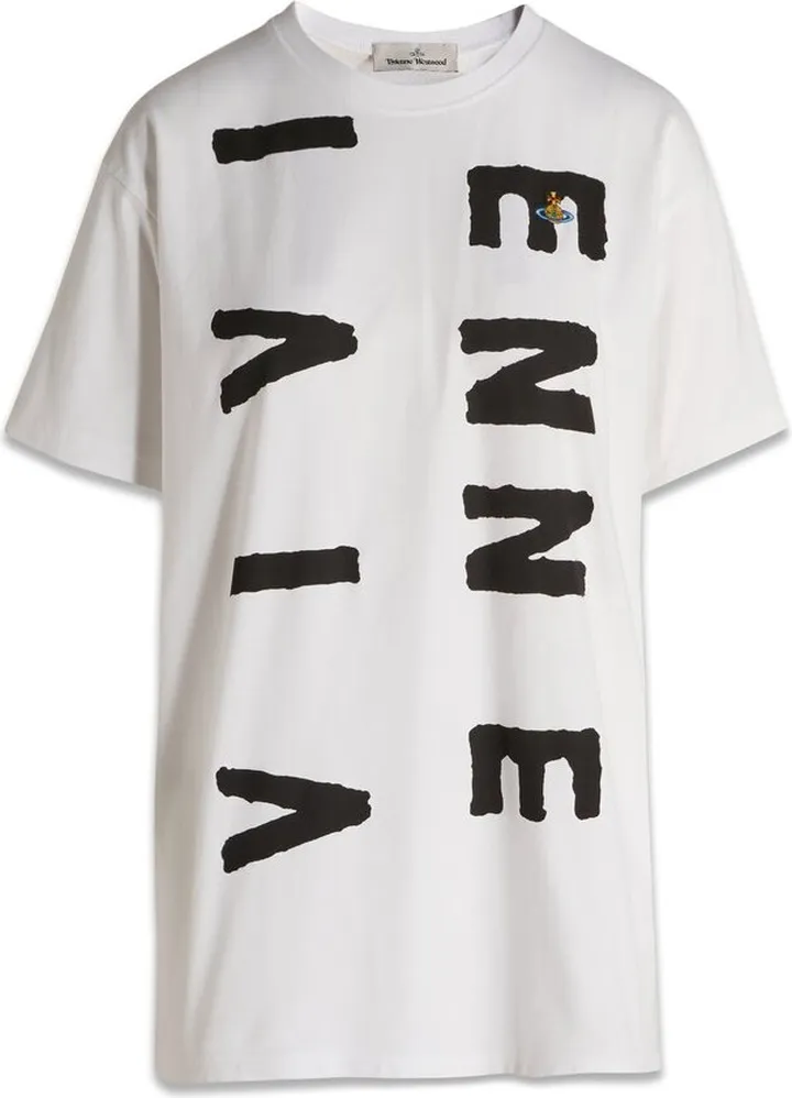 Vivienne Westwood Logo Printed Crewneck T-Shirt