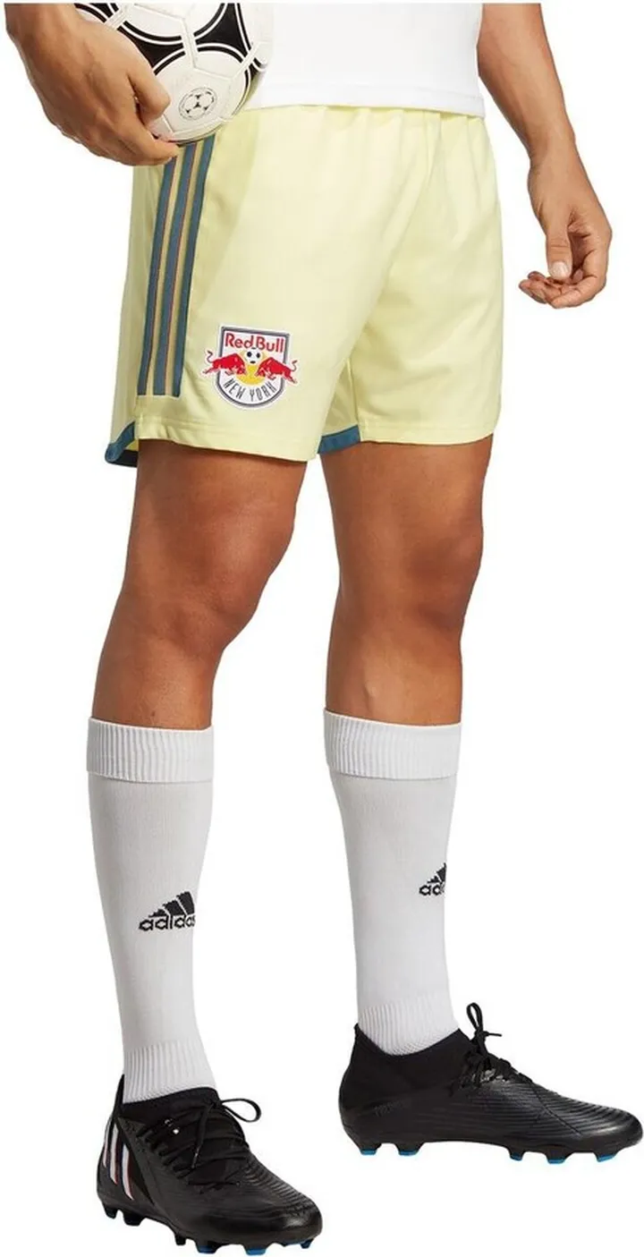 Men's adidas Yellow New York Red Bulls Aeroready Authentic Shorts