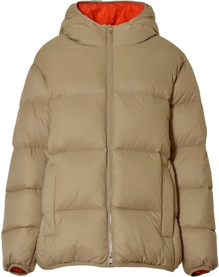 MSGM Zip-Up Hooded Puffer Jacket