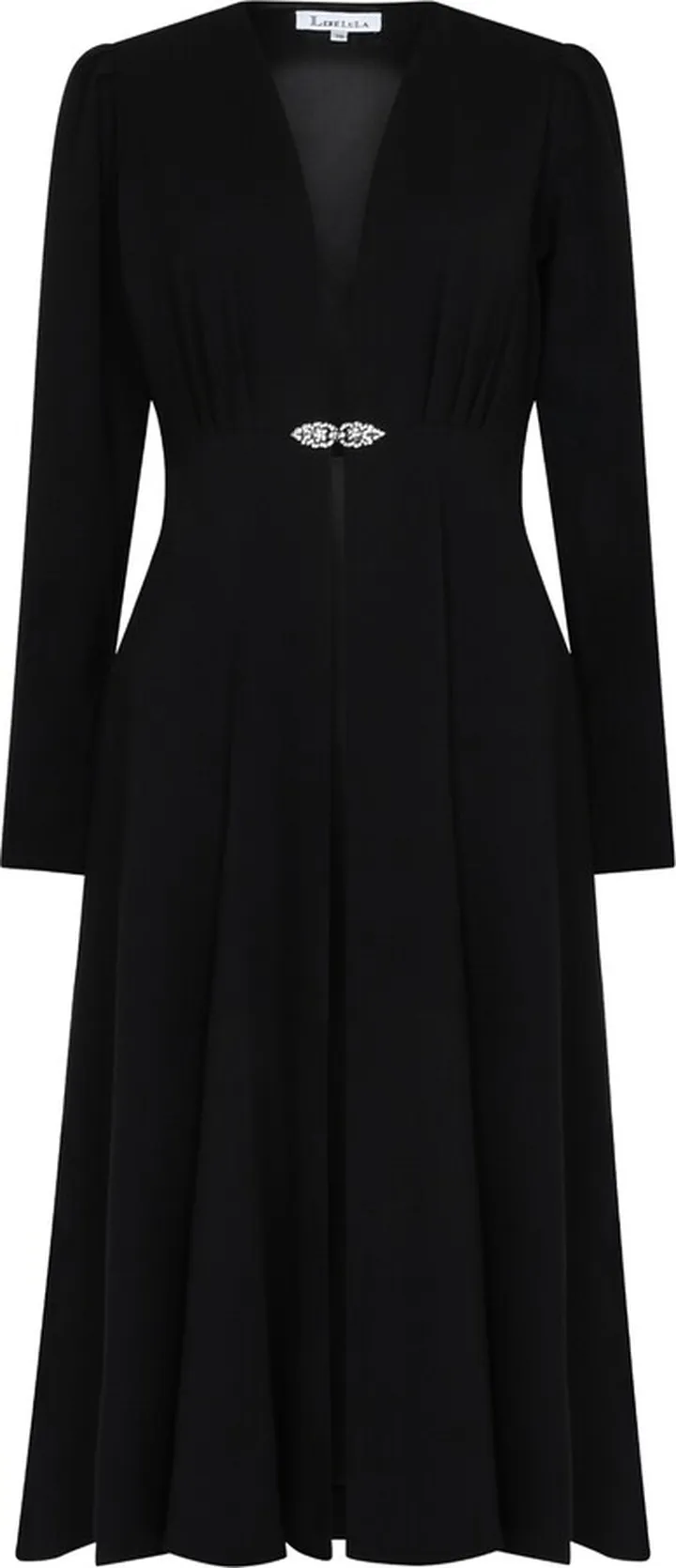 Libelula - Dulwich Coat Black Wool Crepe