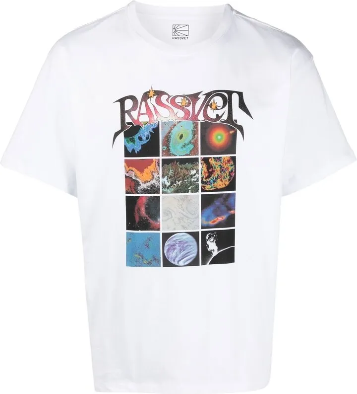 graphic-print T-shirt