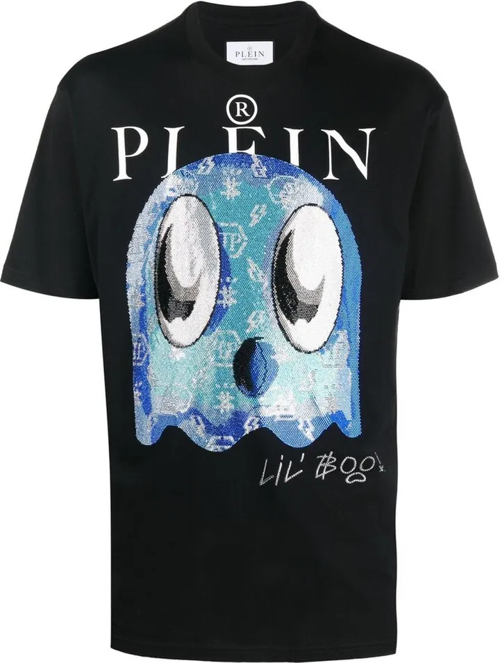 Monsters print logo T-shirt