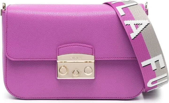 Metropolis logo-strap shoulder bag