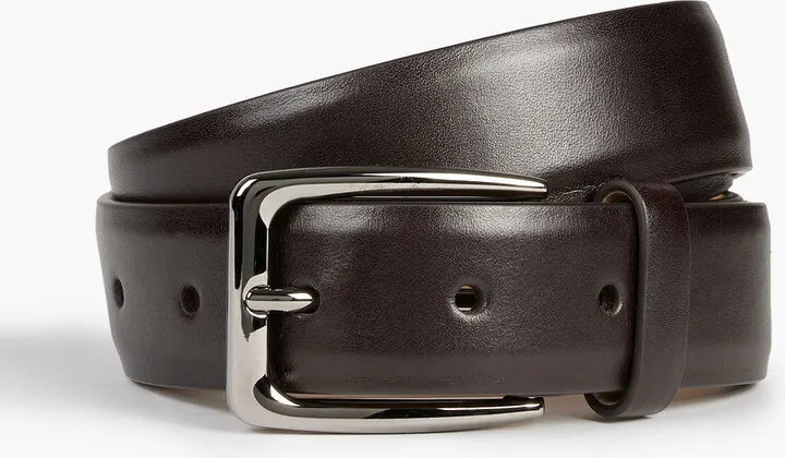Leather belt