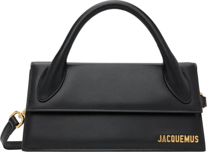 Jacquemus Black 'Le Chiquito Long' Bag