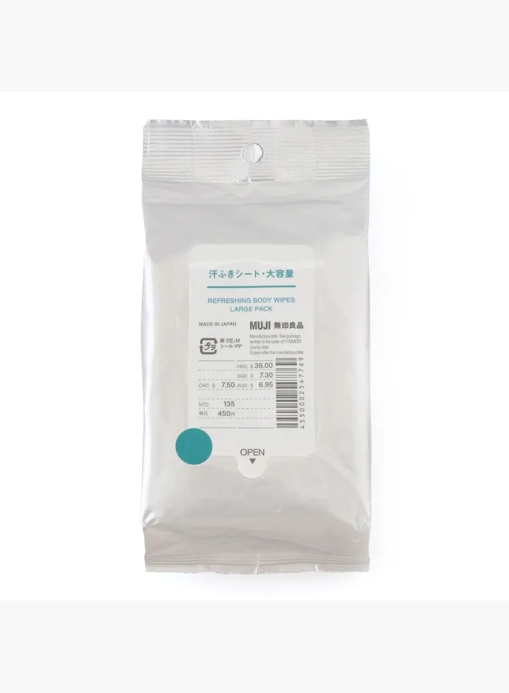 Sweat Wipe, 30 Sheets, L