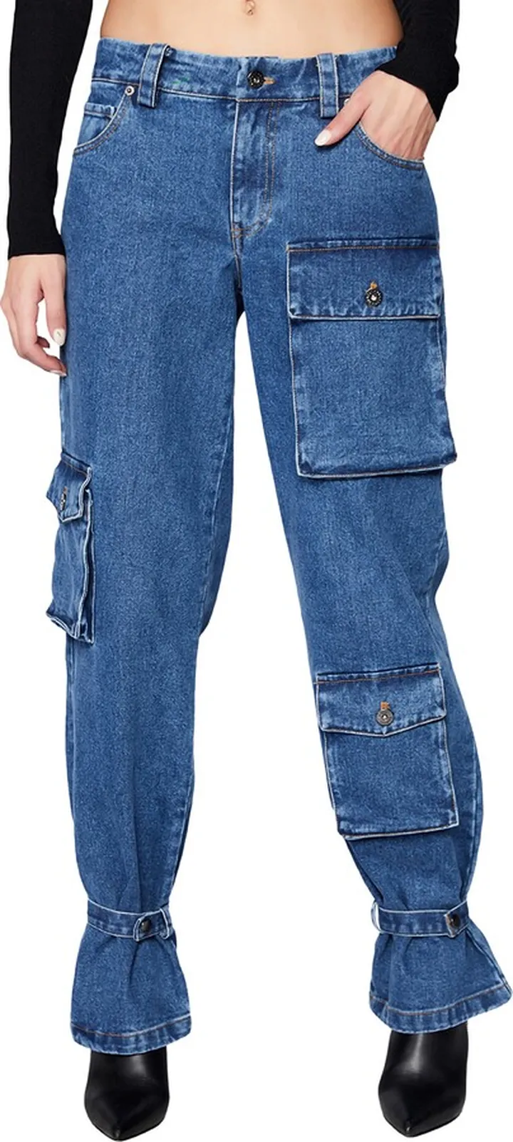 Cargo Relaxed Fit Jeans