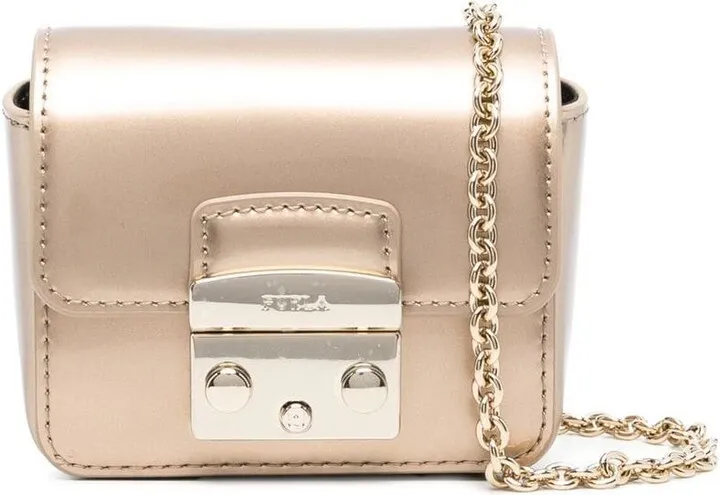 Metallic Crossbody Mini Bag
