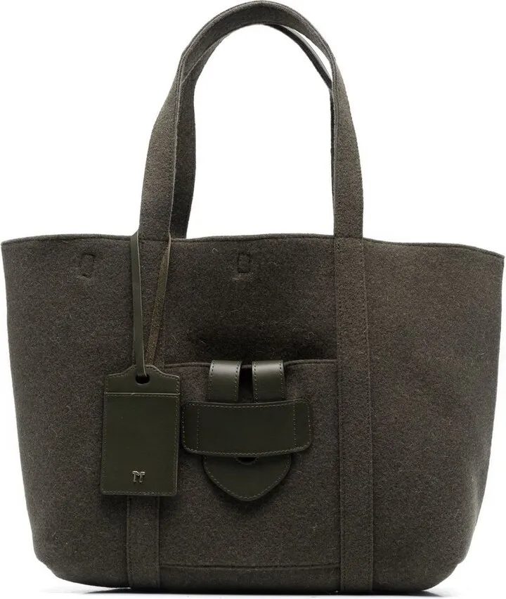 Simple Slip-Pocket Tote Bag