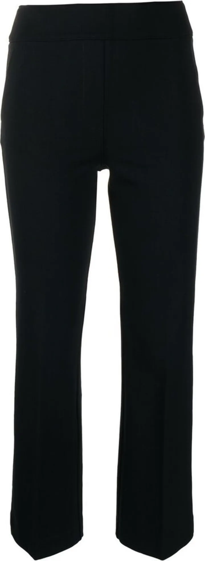 Cropped Straight-Leg Trousers