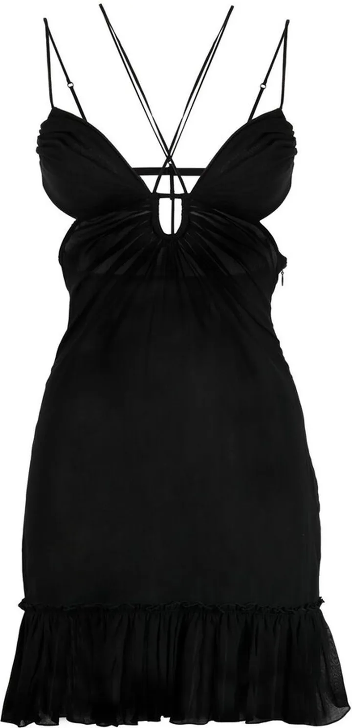 Cut-Out Detail Minidress