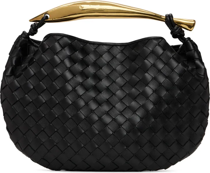 Bottega Veneta Black Sardine Bag