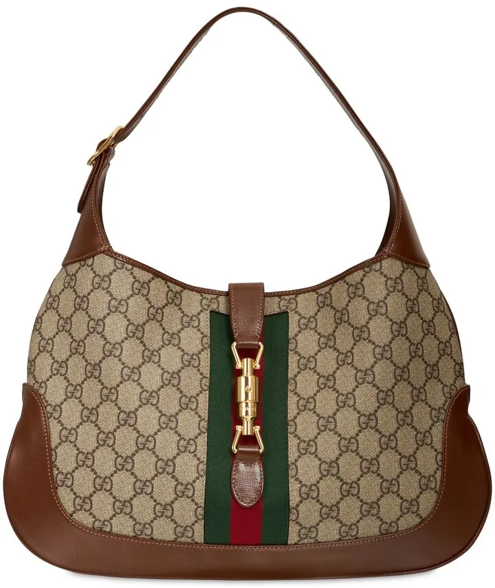 Medium Jackie GG Supreme & leather bag
