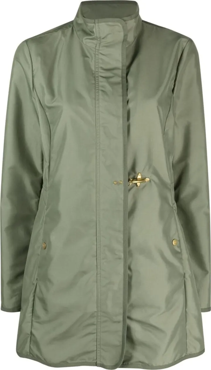 Virginia high-neck coat