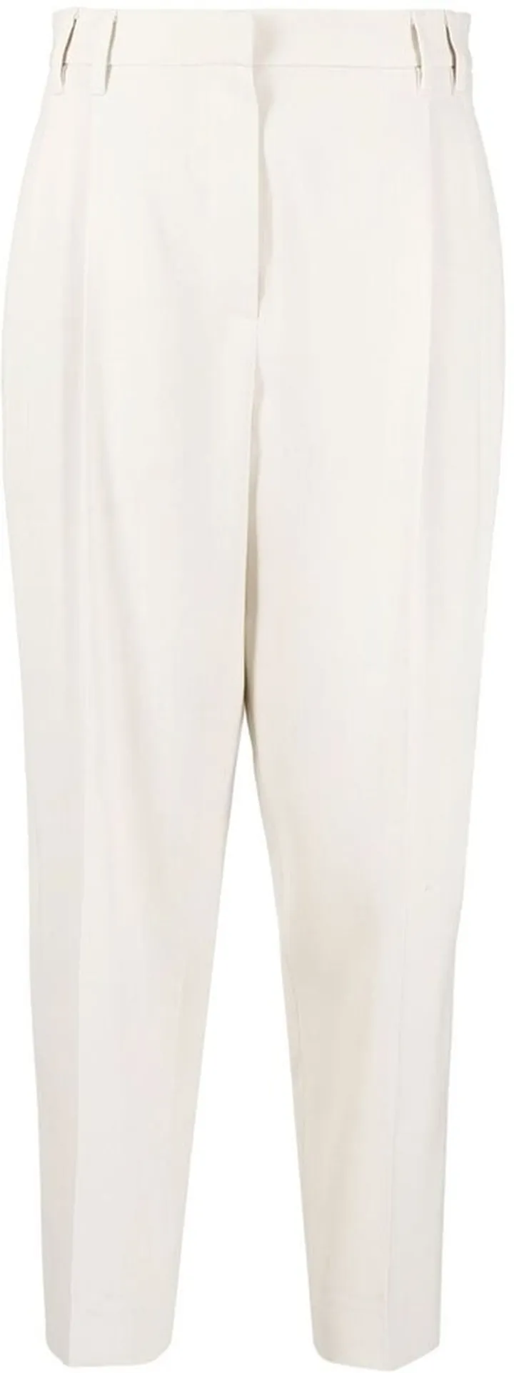 High-Waisted Tailored Trousers