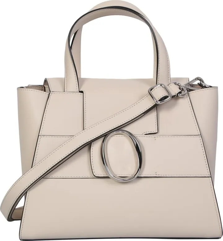 Ofelia Madlen Medium Ivory Bag
