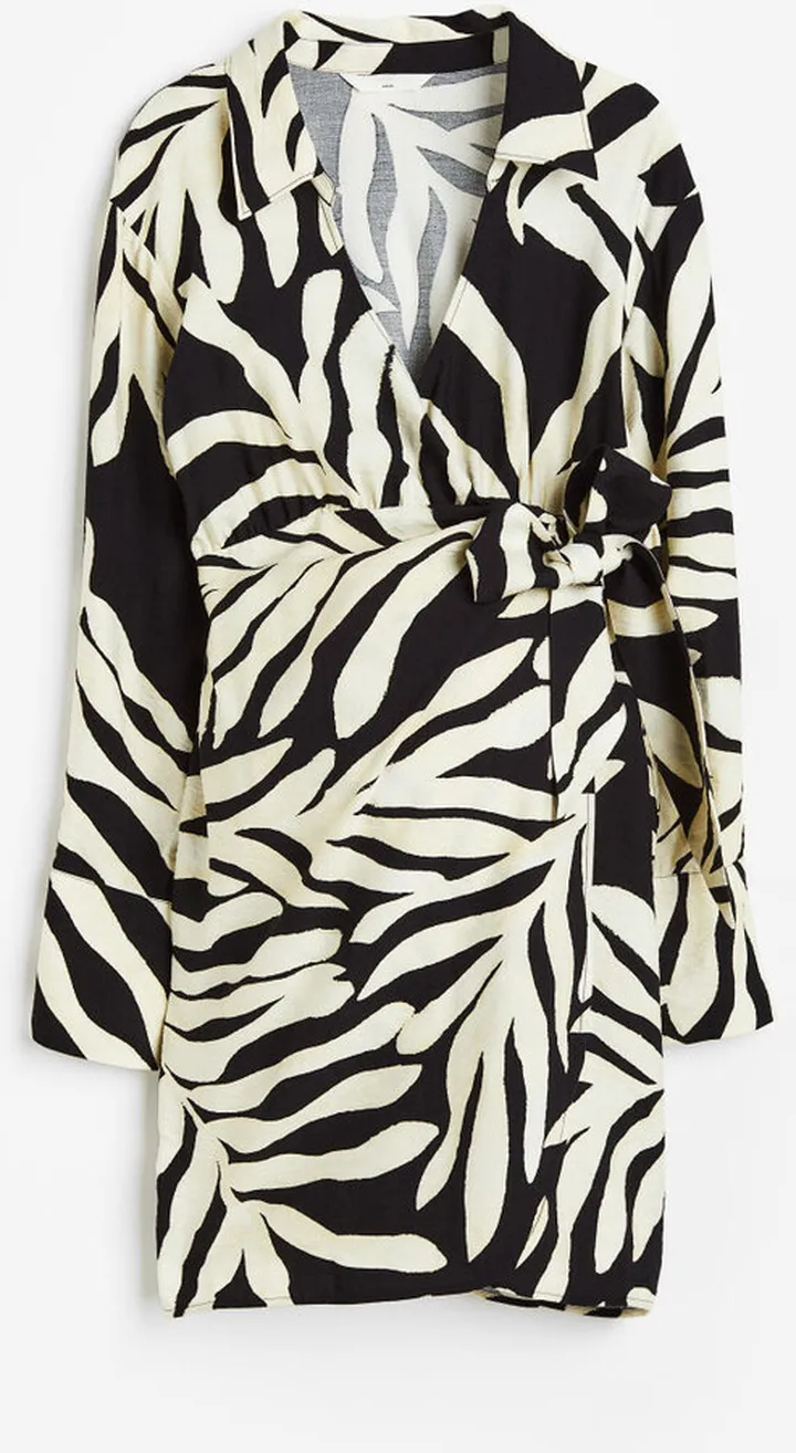 MAMA Wrapover Shirt Dress