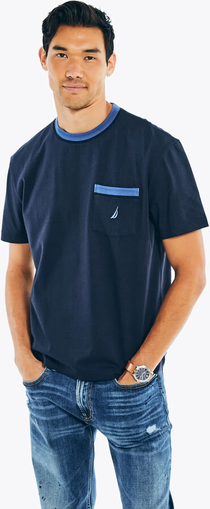 Crewneck Pocket T-Shirt
