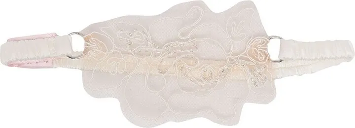 Neutral Lindie Lace Garter