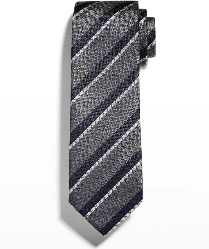 Men's Stripe Silk Tie