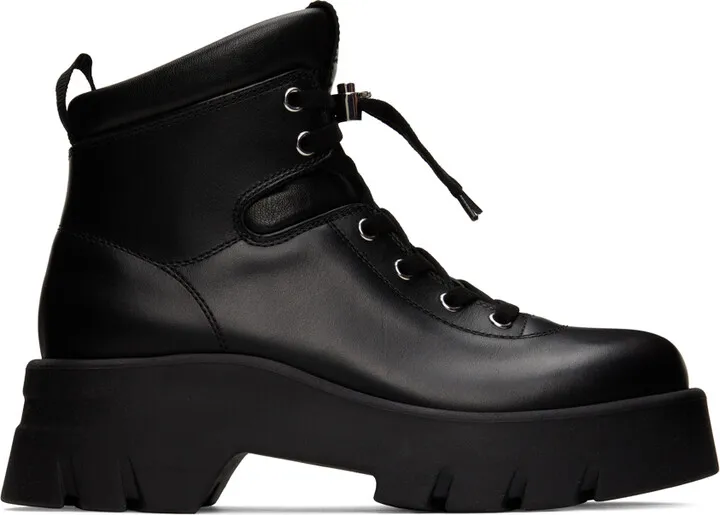 Gianvito Rossi Black Vancouver Boots