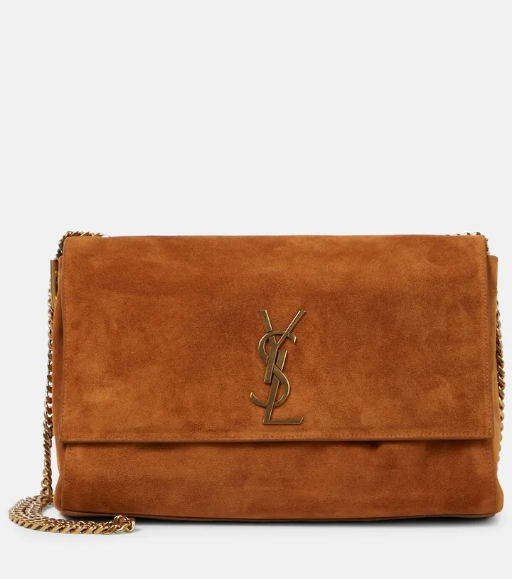 Kate reversible suede shoulder bag