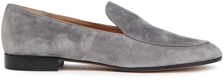Suede loafers