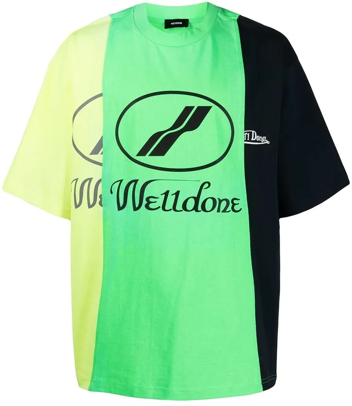colour block T-shirt