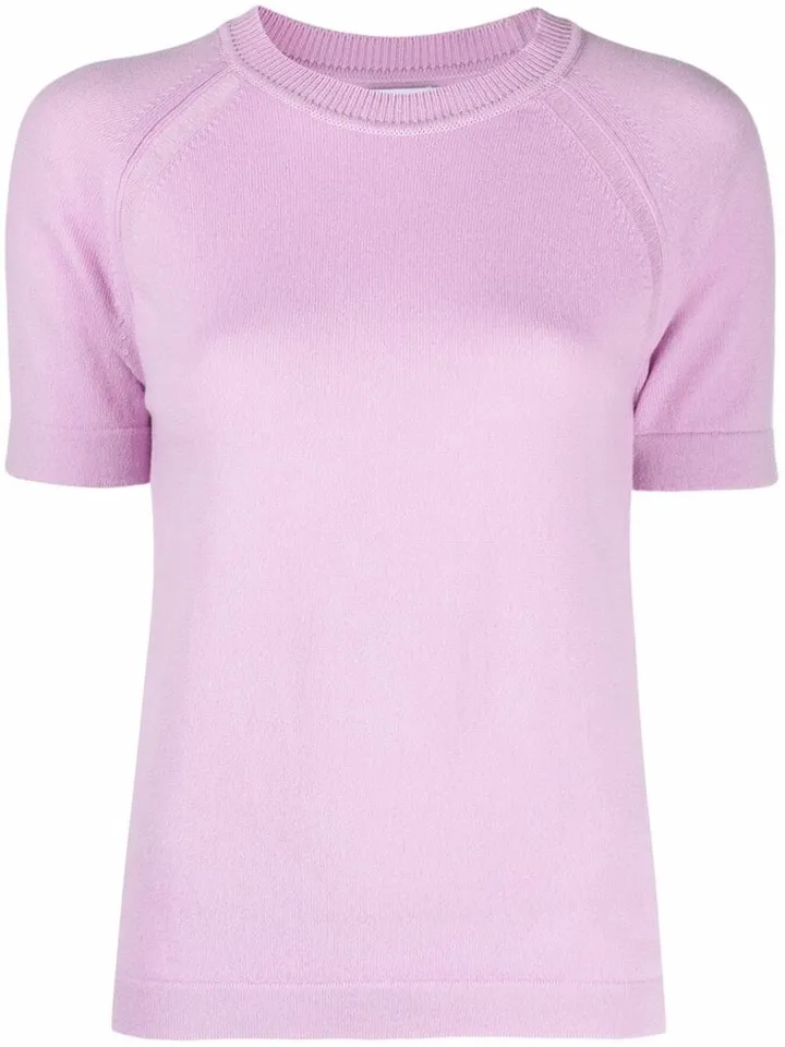 Cashmere Short-Sleeved Top