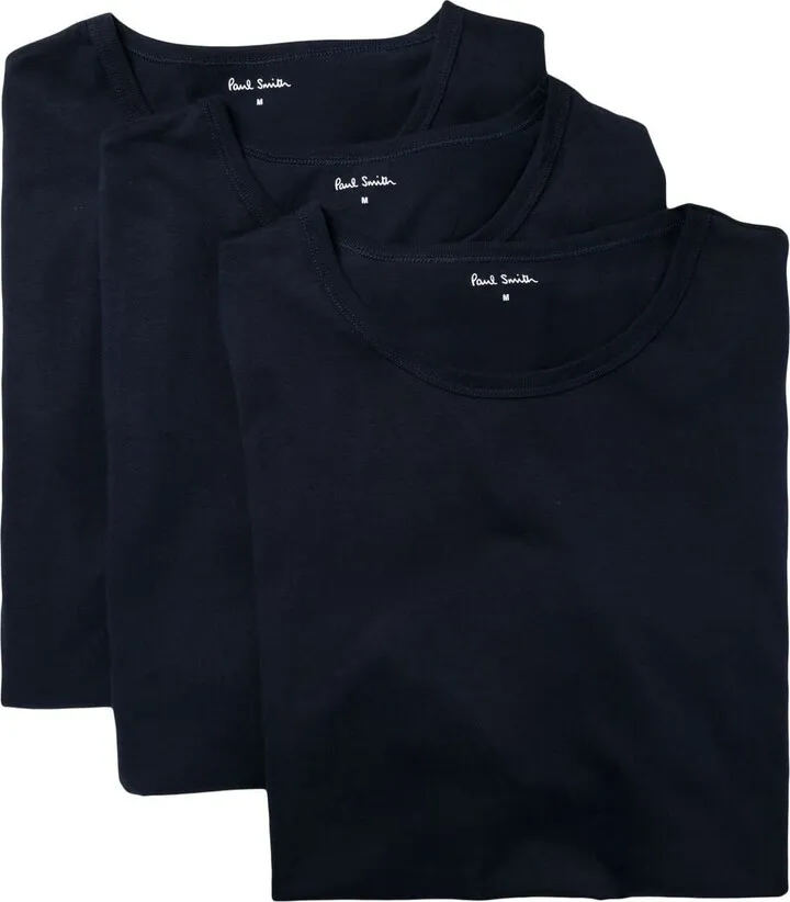 logo-print short-sleeved T-shirt set of 3