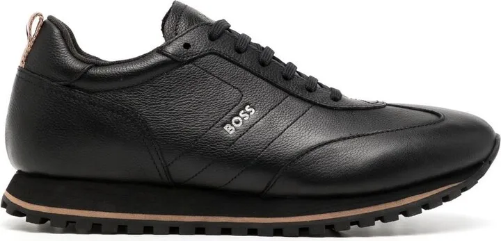 Low-Top Leather Sneakers