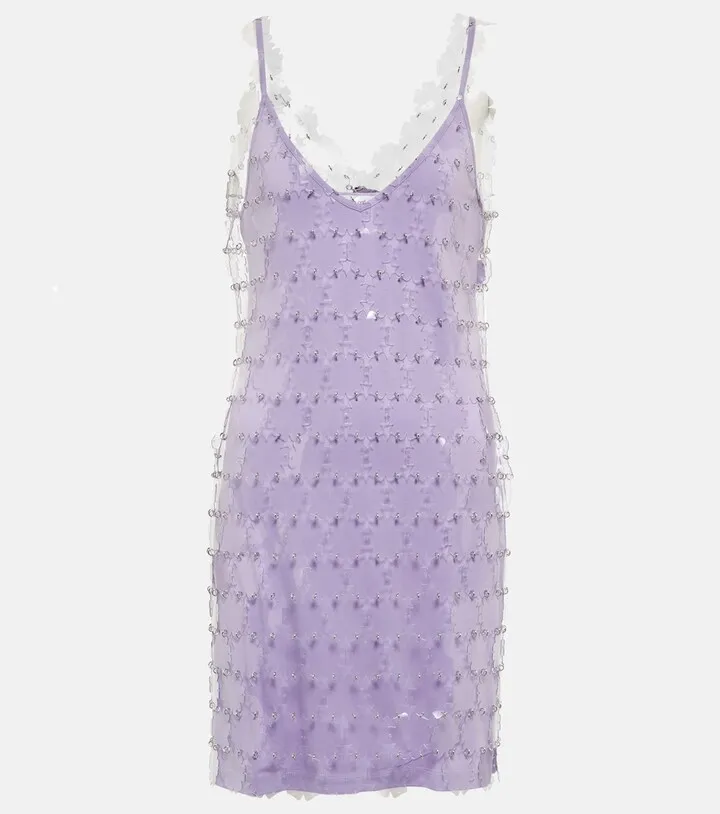 Layered cutout minidress