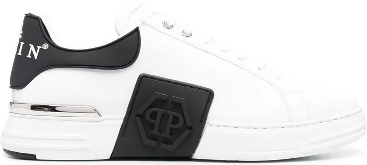 Logo-Embossed Low-Top Sneaker