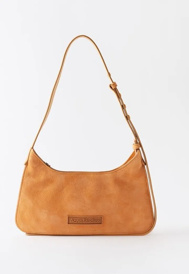 Platt Mini Suede Shoulder Bag