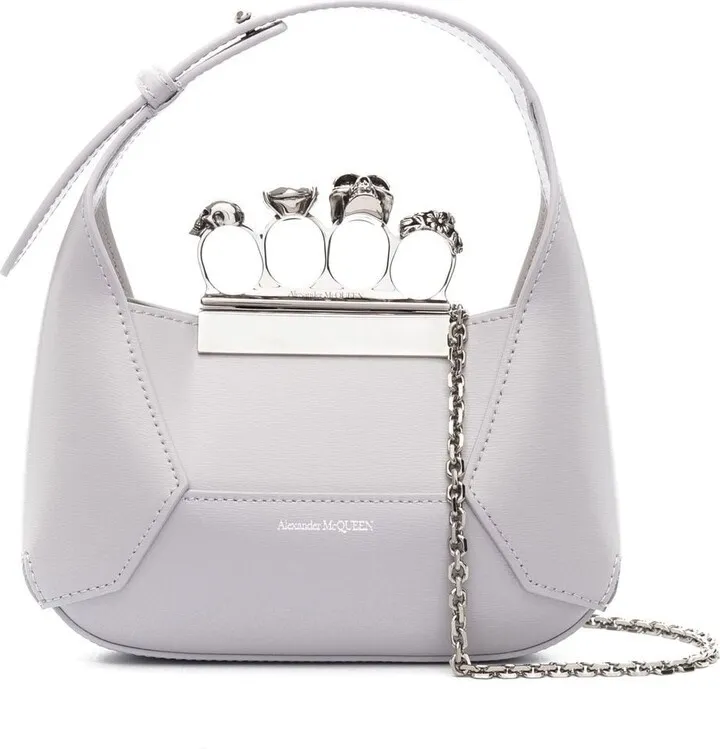 Four-Ring Detail Tote Bag
