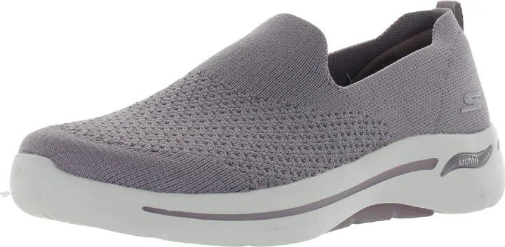 Go Walk Arch Fit - Delora Womens Lifestyle Knit Slip-On Sneakers
