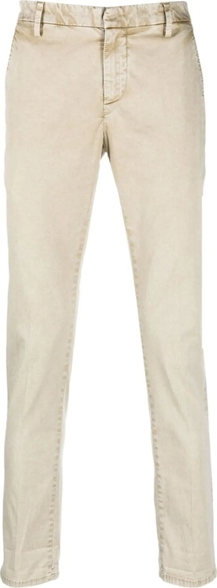 Pressed-Crease Skinny Trousers