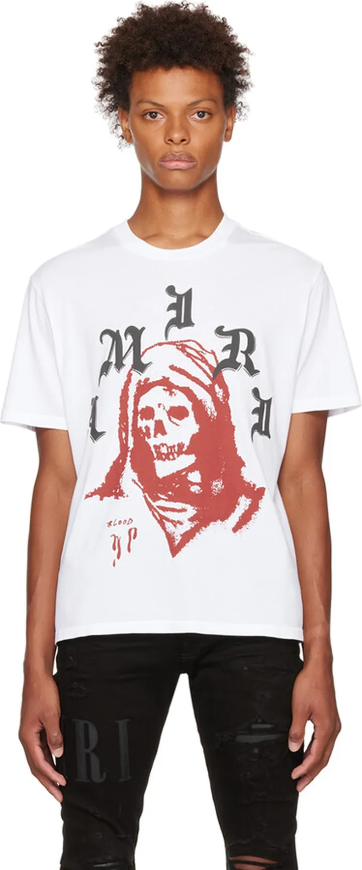 AMIRI White Wes Lang Edition Solar Kings T-Shirt