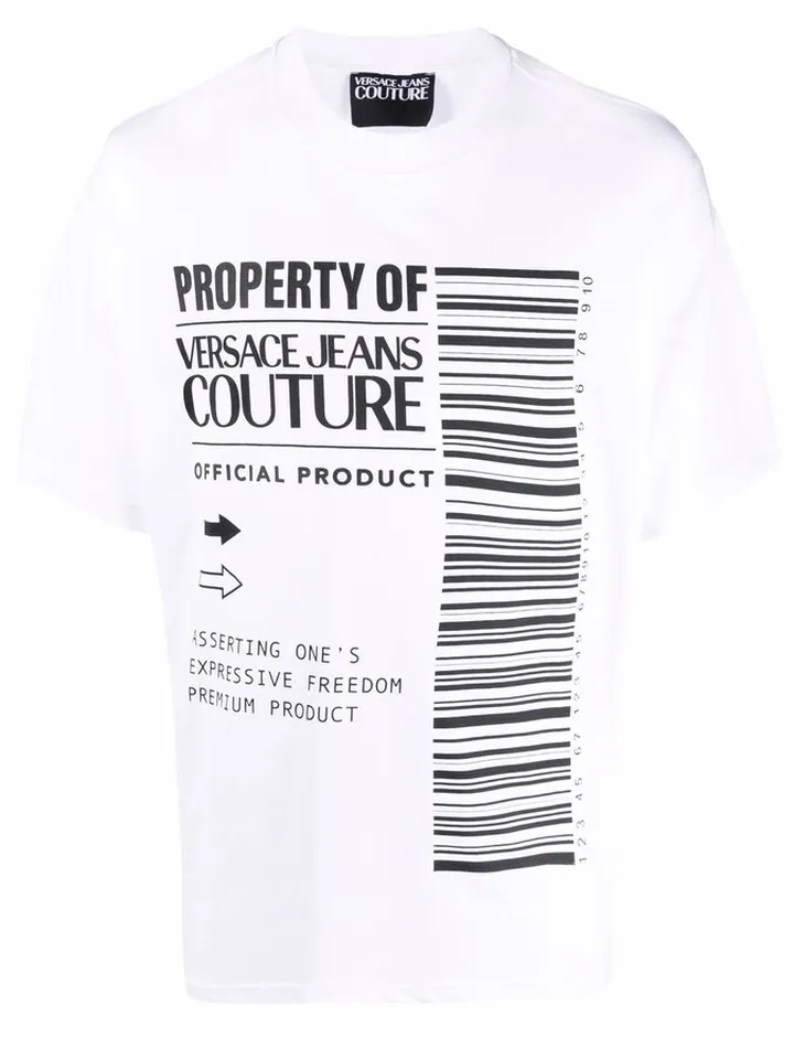 logo-print cotton T-shirt