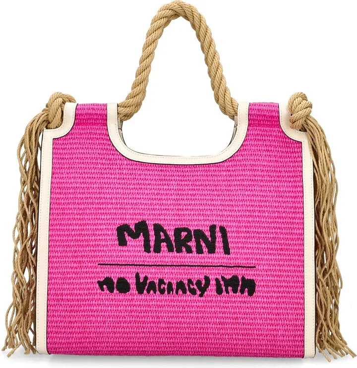 Marcel embroidered logo tote bag