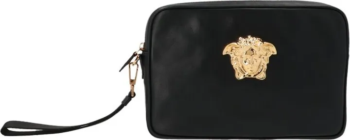 Versace Medusa Plaque Clutch Bag