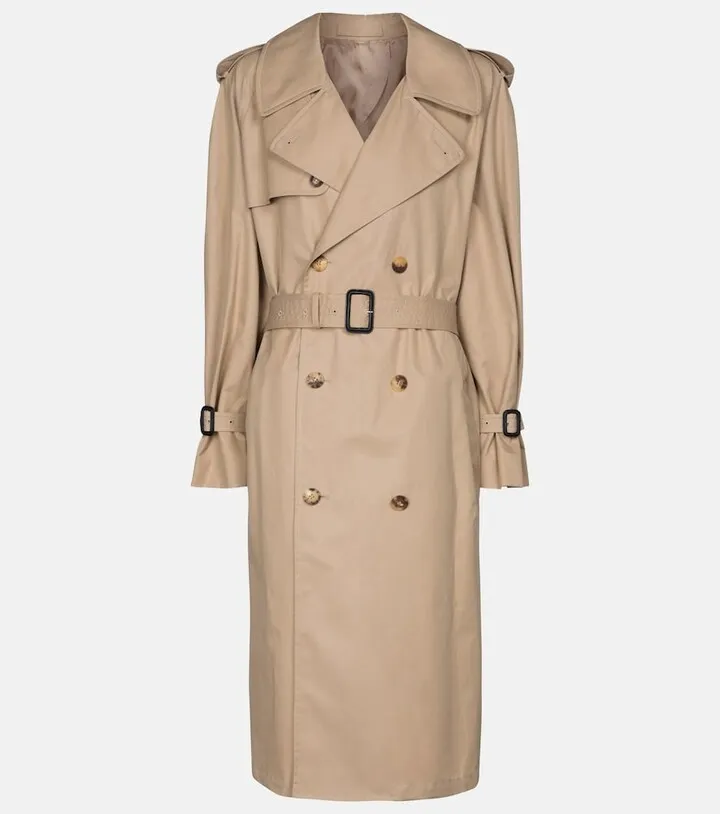 Release 04 cotton trench coat