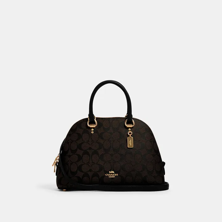 Katy Satchel In Signature Canvas