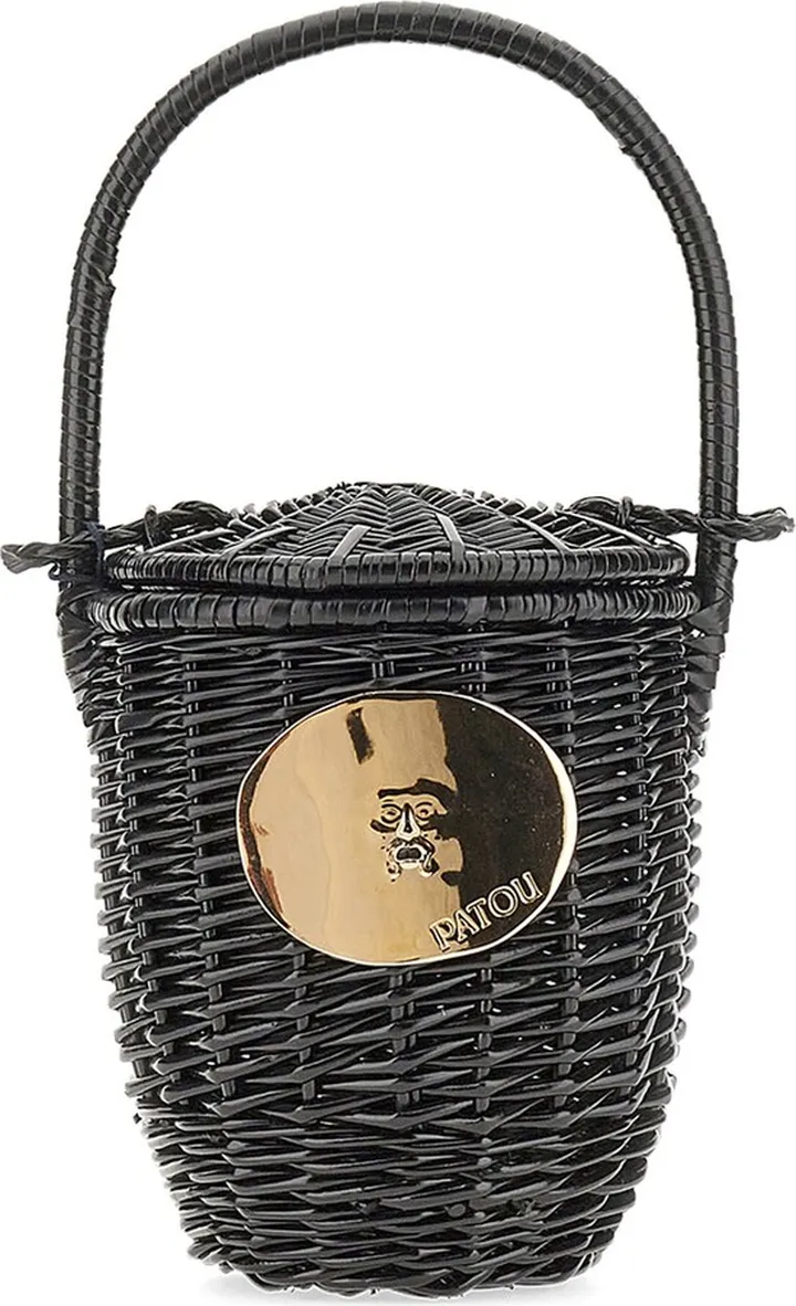 Wicker Bucket Bag