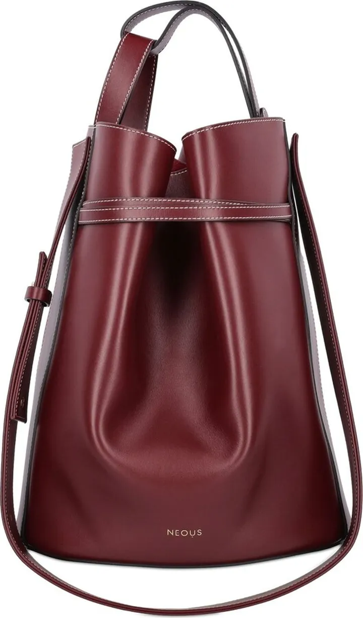 Sigma leather bucket bag