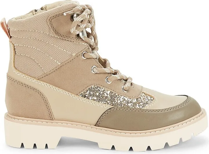Polsen Glitter Hiker Boots